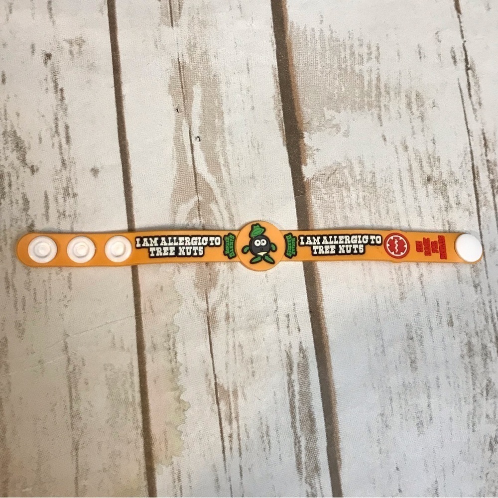 Allergy‎ Bracelet Tree Nut Adjustable